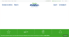 Desktop Screenshot of gemuese-meyer.de