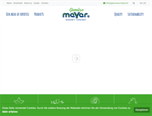 Tablet Screenshot of gemuese-meyer.de